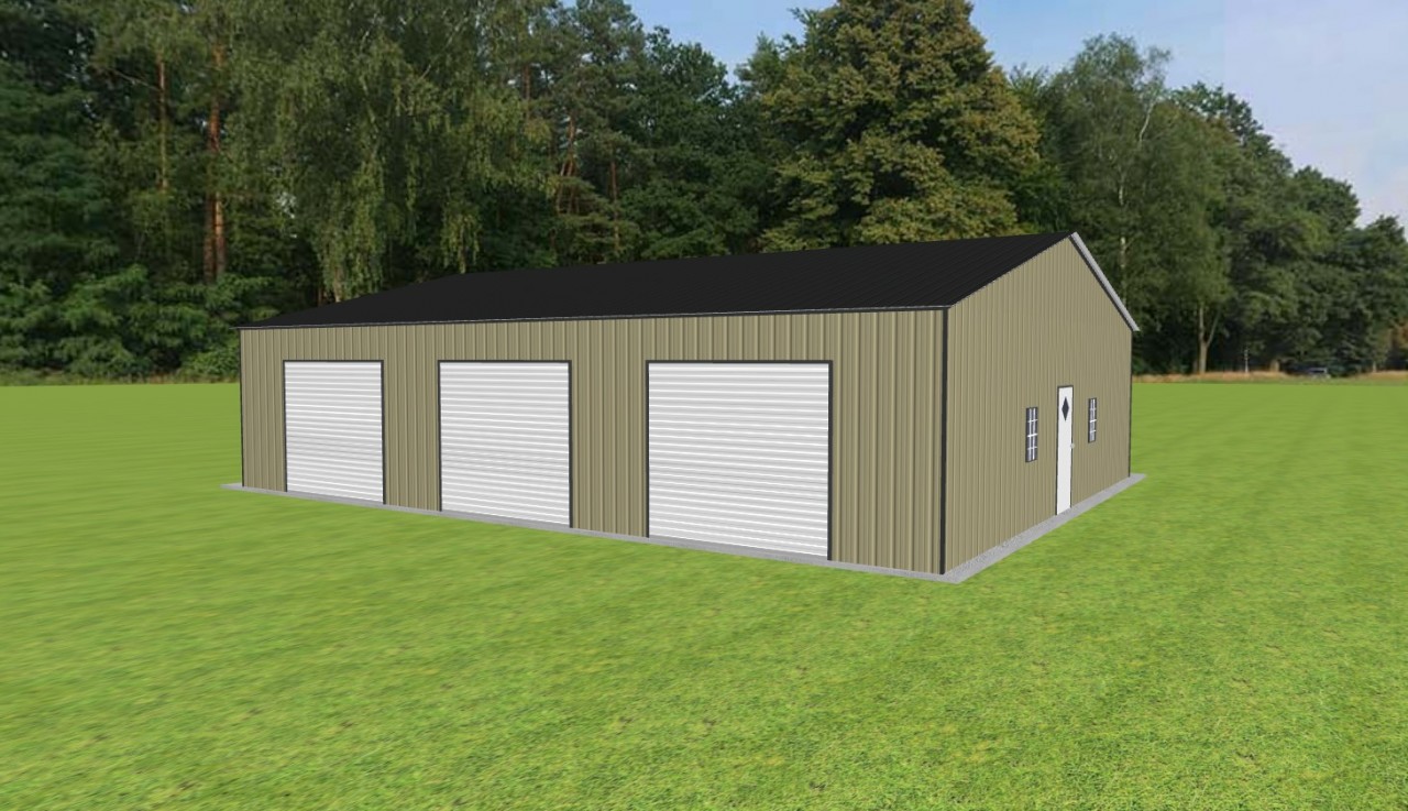 3 Car Garage 36 x 45 x 10 — photo 1