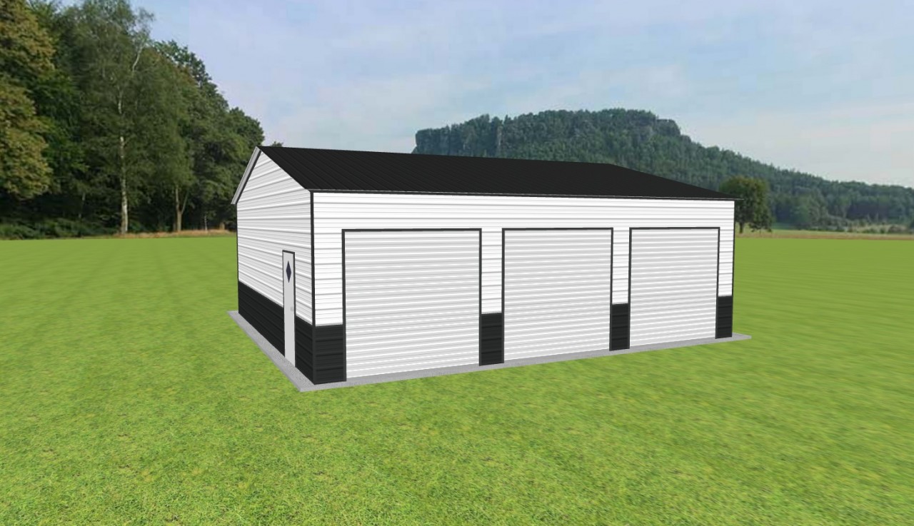 3 Car Garage 28 x 30 x 10 — photo 1