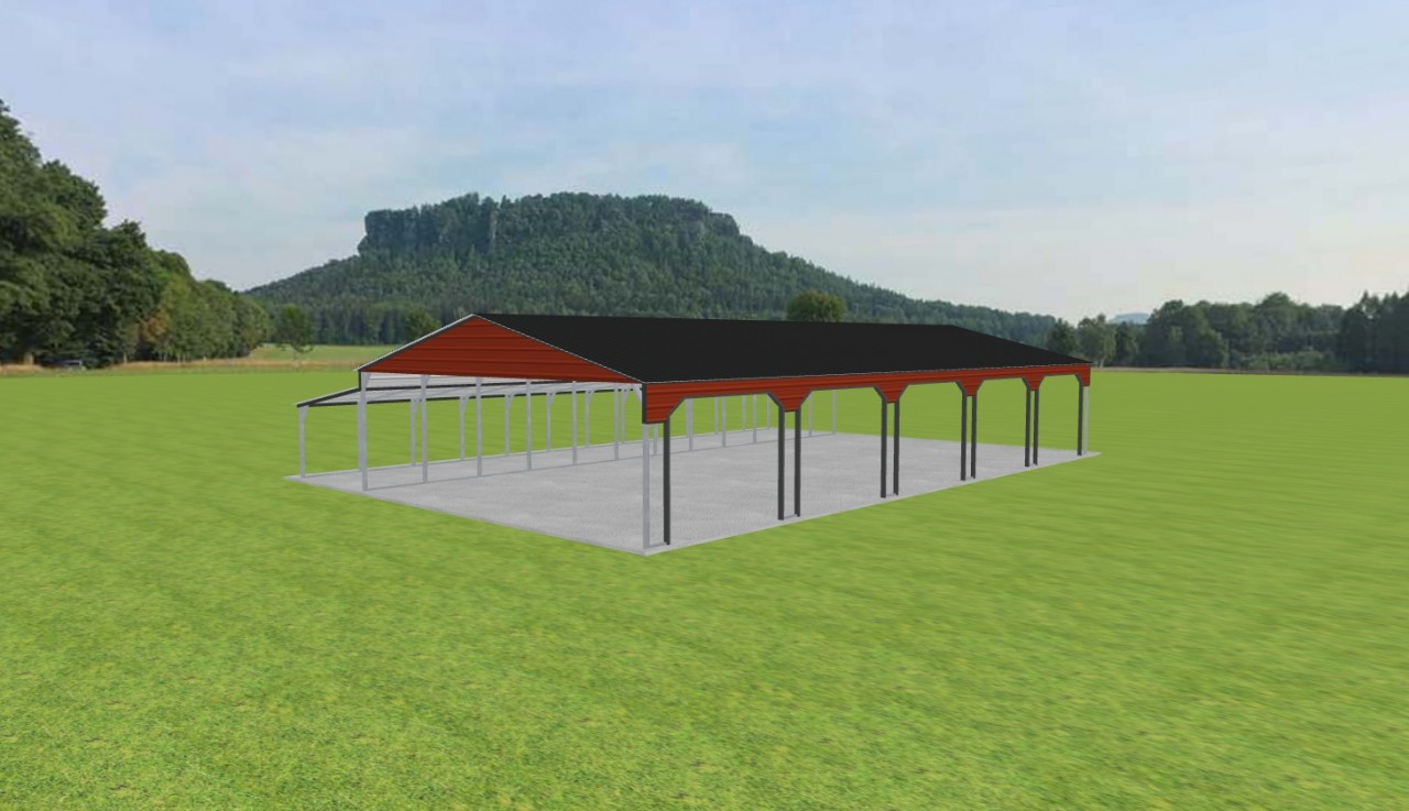 Carport 30 x 60 x 9 — photo 1