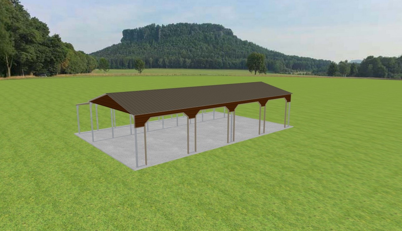 Carport 22 x 50 x 10 — photo 1