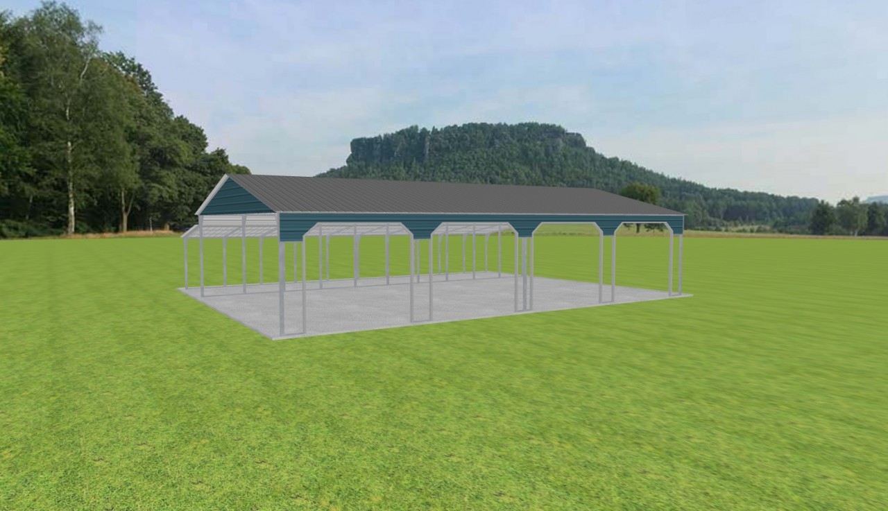 Carport 30 x 50 x 10 — photo 1