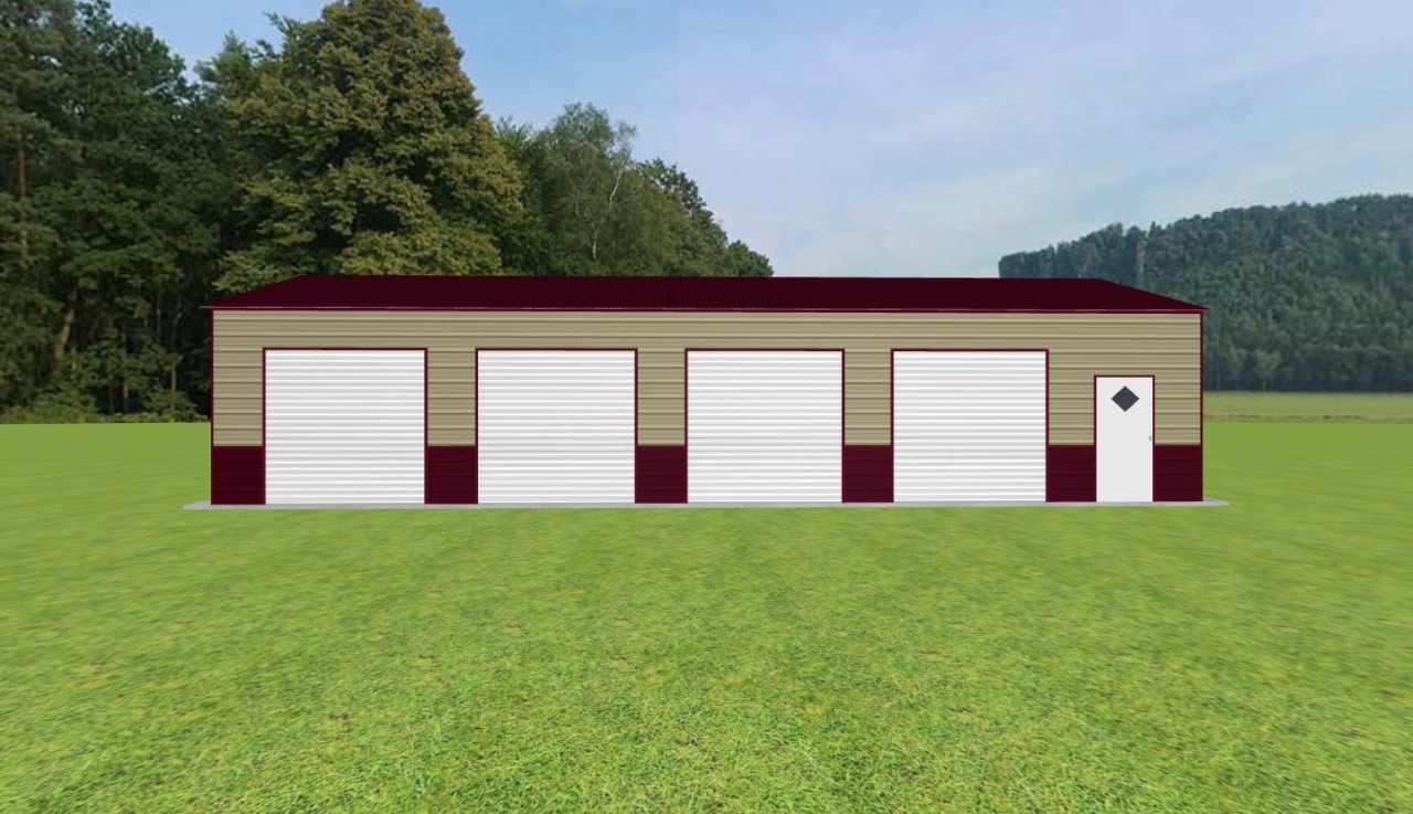 4 Car Garage 26 x 50 x 10 — photo 1