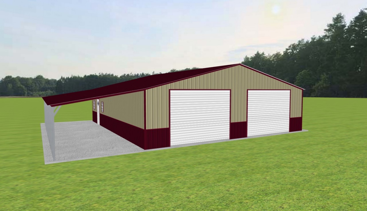 2 Car Garage 36 x 40 x 9 — photo 1