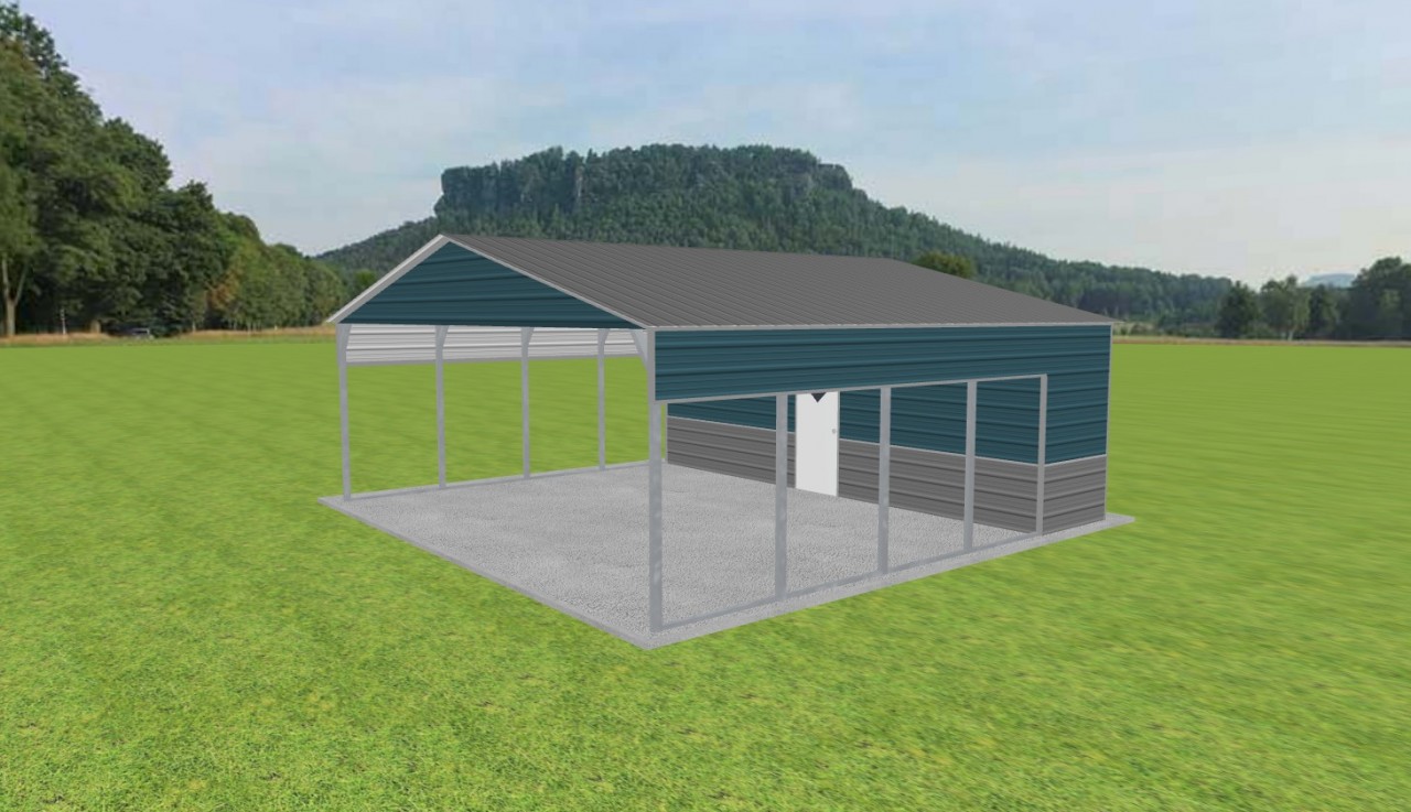 Carport with Storage 26 x 25 x 9 — photo 1