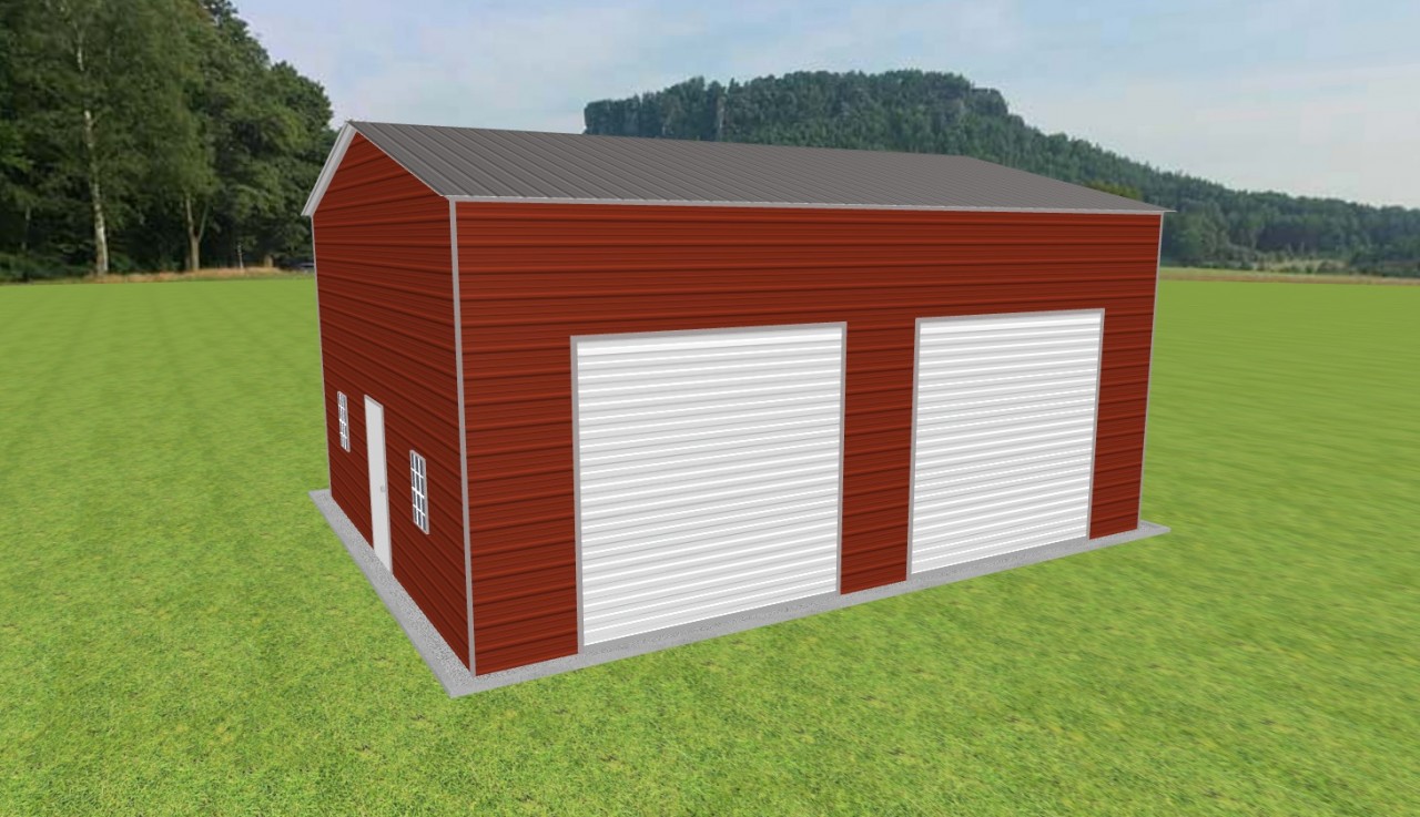 2 Car Garage 24 x 30 x 14 — photo 1