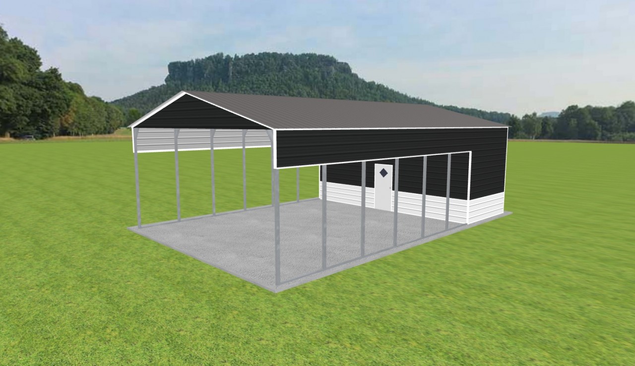 Carport with Storage 26 x 40 x 12 — photo 1
