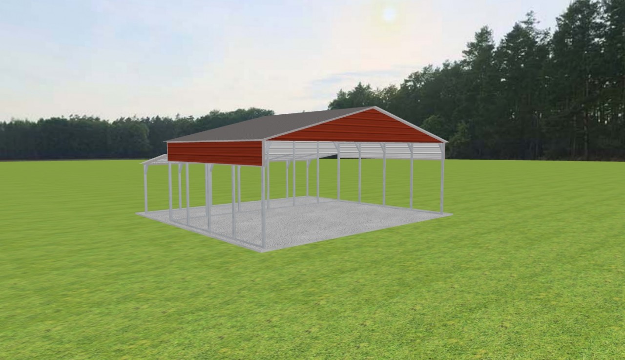 3 Car Carport 30 x 20 x 10 — photo 1
