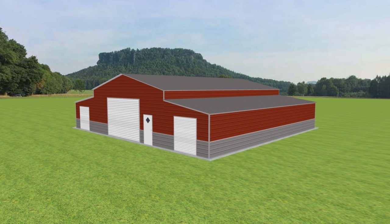 Raised Center Barns 30 x 50 x 12 — photo 1