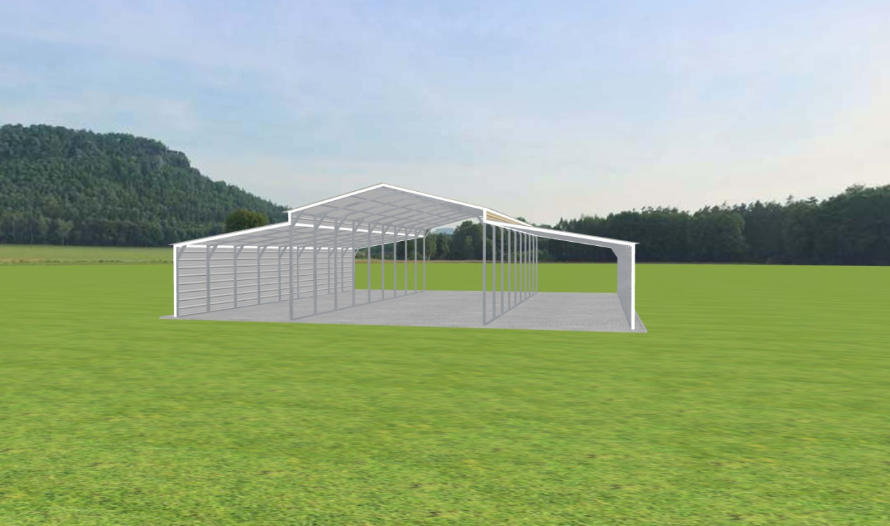 Carport 18 x 45 x 10 — photo 1