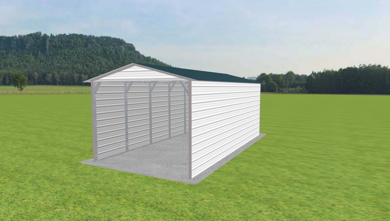 1 Car Carport 12 x 25 x 9 — photo 1