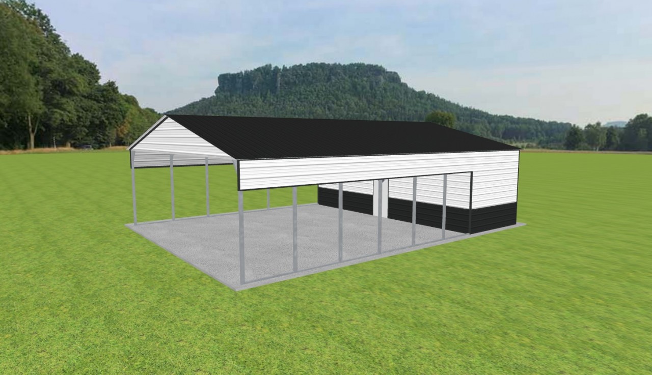 Carport with Storage 30 x 40 x 10 — photo 1