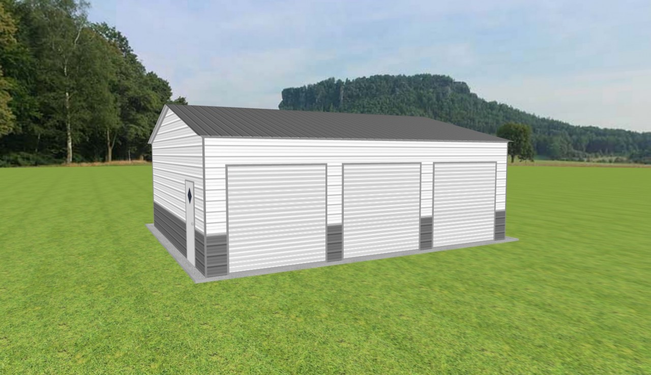 3 Car Garage 26 x 30 x 10 — photo 1