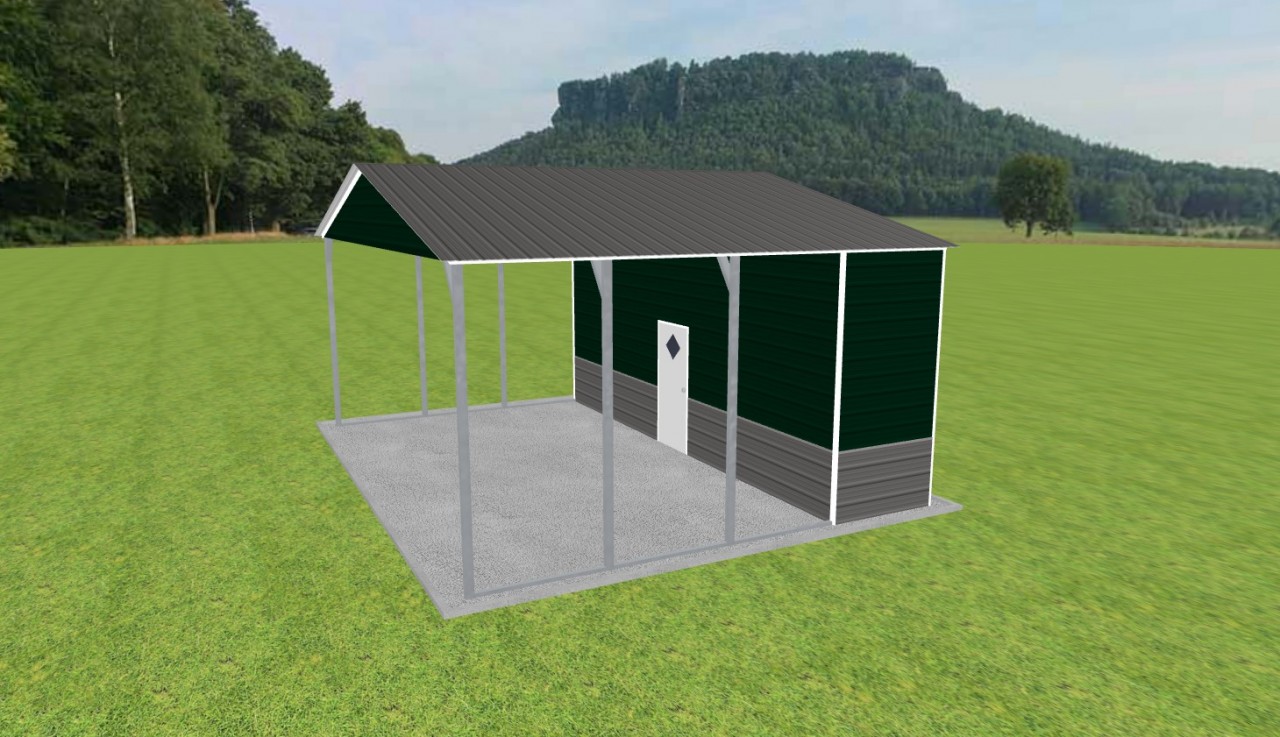 Carport with Storage 26 x 20 x 11 — photo 1