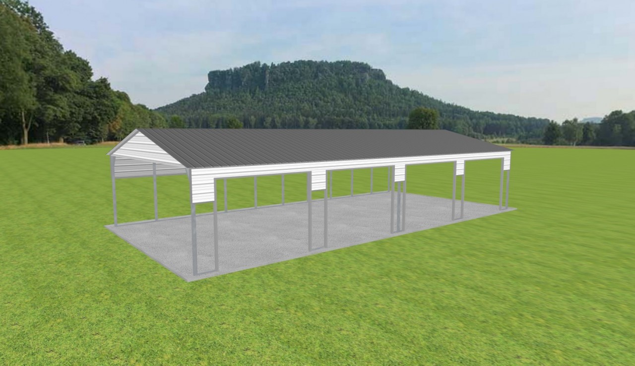 Carport 24 x 50 x 9 — photo 1