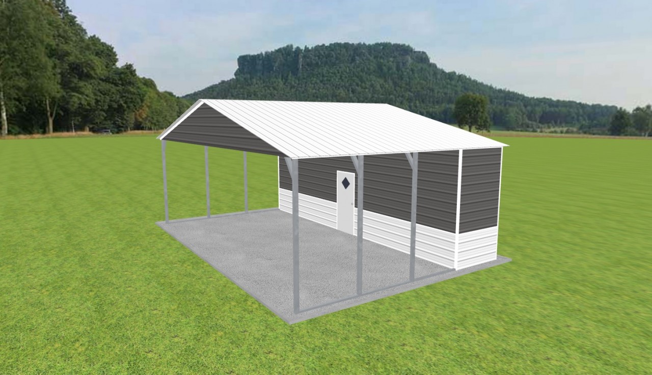 Carport with Storage 30 x 20 x 10 — photo 1