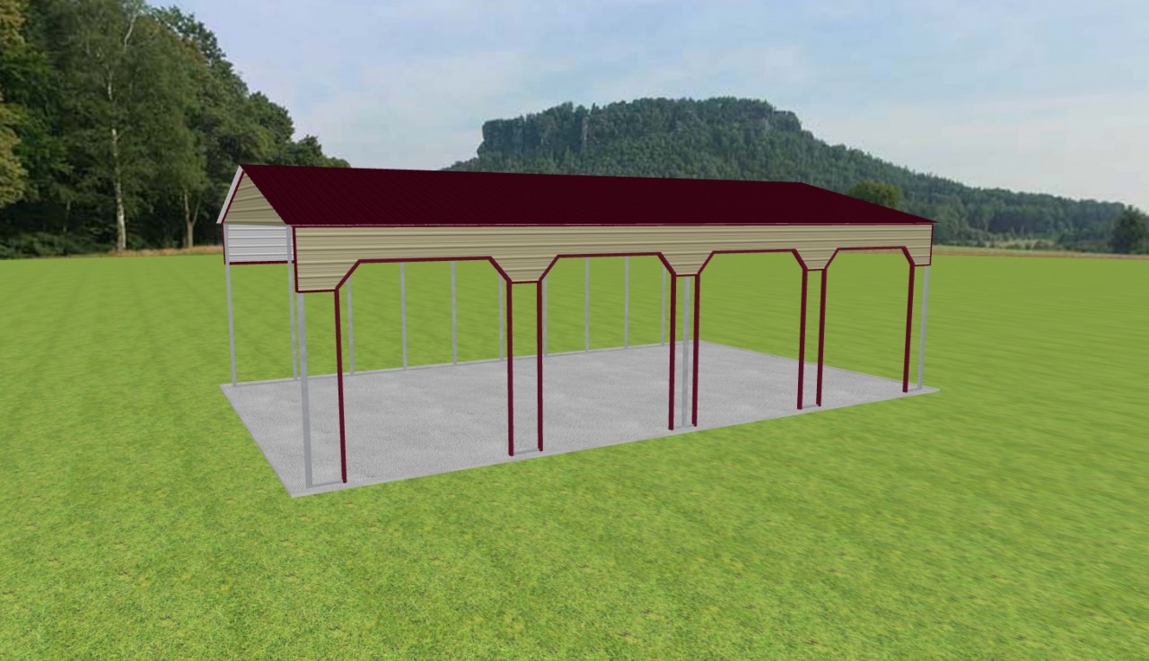 Carport 30 x 50 x 14 — photo 1
