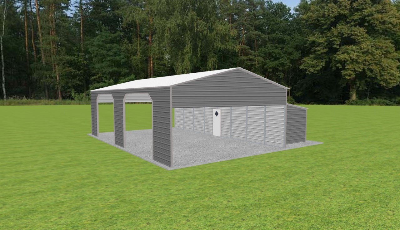 Carport with Storage 24 x 40 x 11 — photo 1