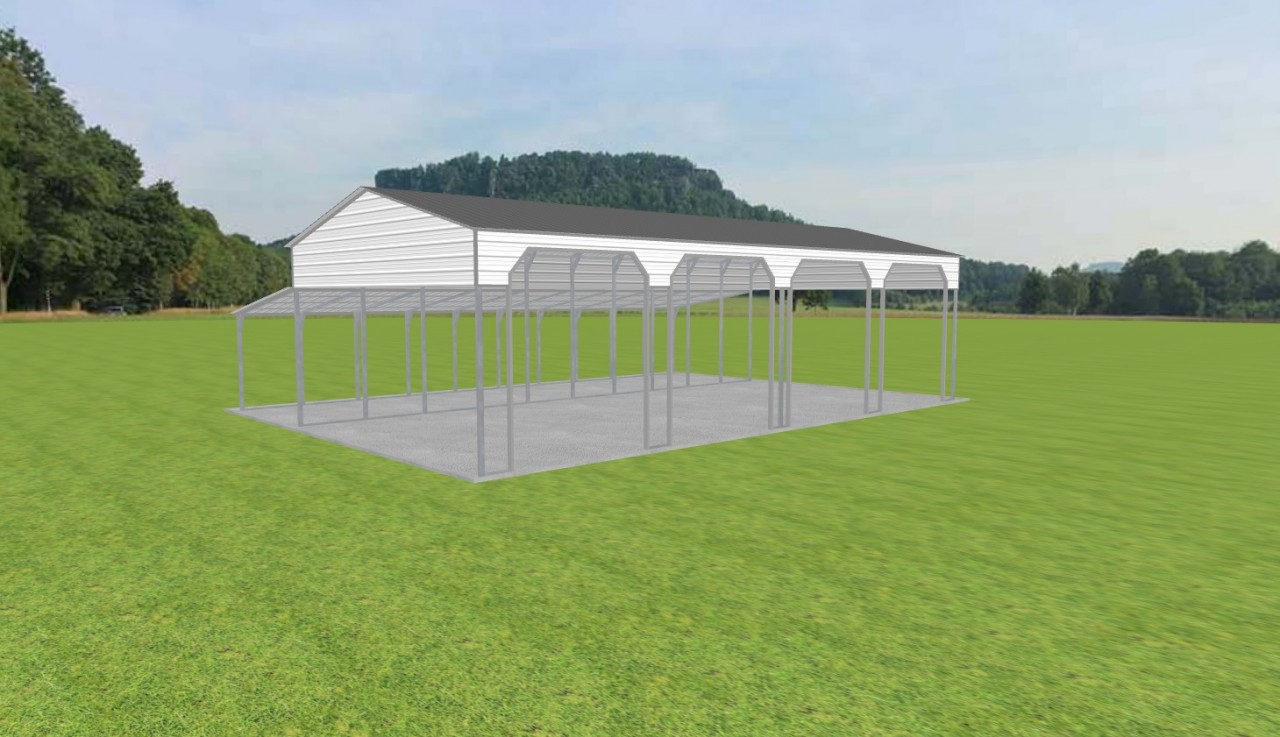Carport 24 x 50 x 13 — photo 1