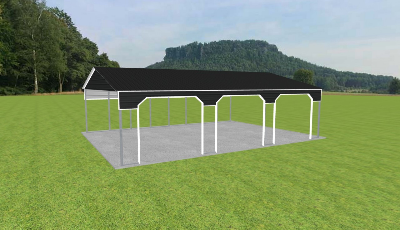 3 Car Carport 30 x 40 x 10 — photo 1