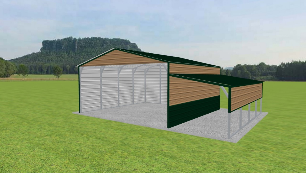 2 Car Carport 20 x 20 x 9 — photo 1