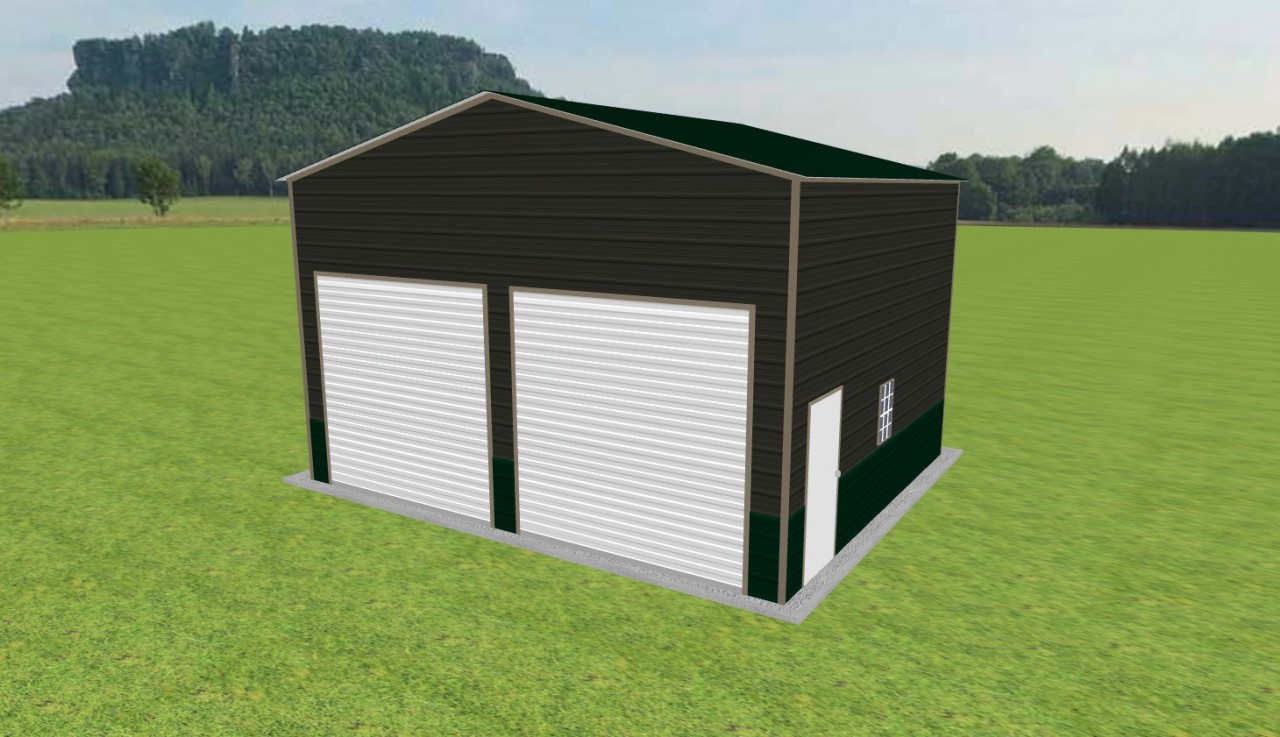 2 Car Garage 24 x 20 x 14 — photo 1