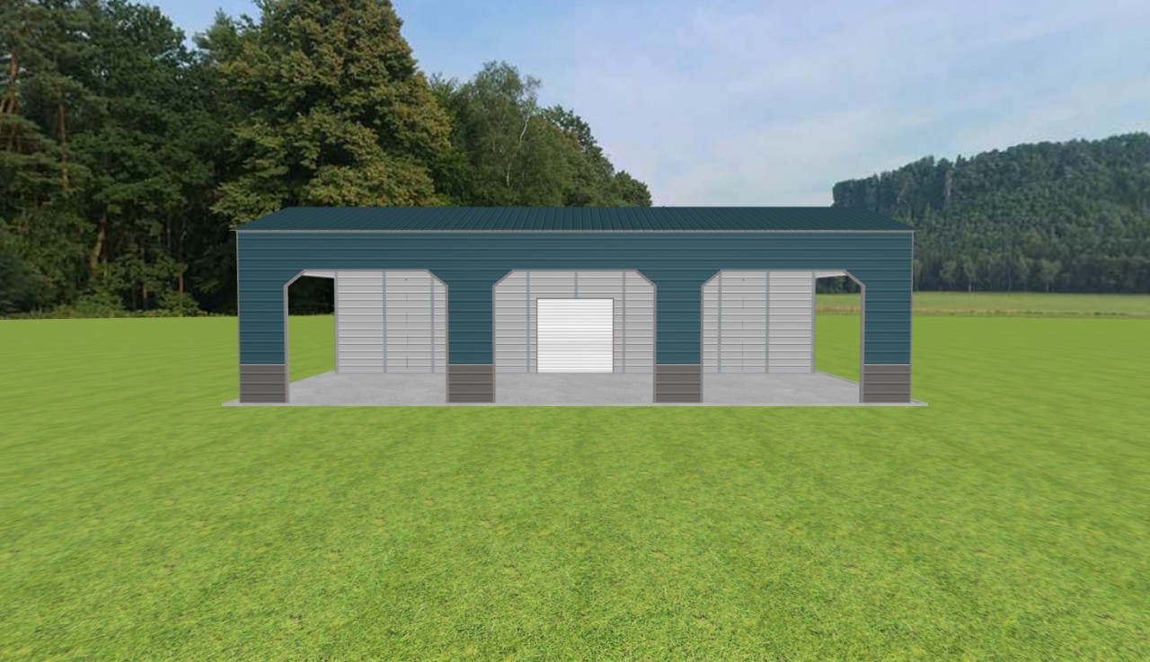 Carport with Storage 24 x 50 x 13 — photo 1