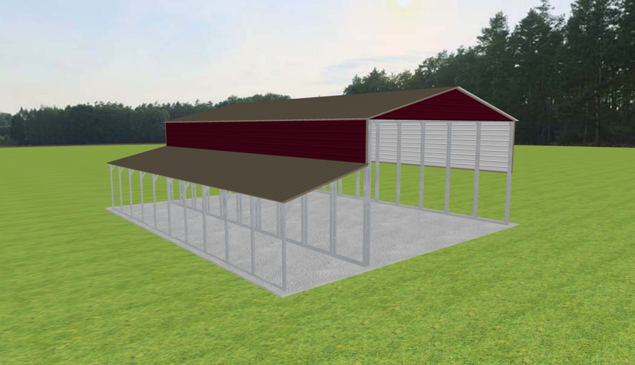 RV Carports 30 x 50 x 15 — photo 1