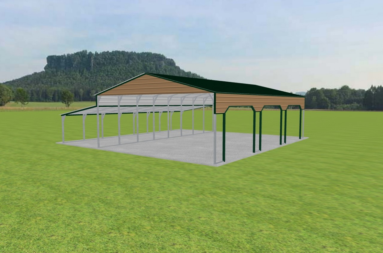 3 Car Carport 26 x 40 x 10 — photo 1