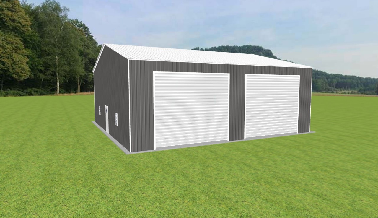 2 Car Garage 44 x 45 x 16 — photo 1