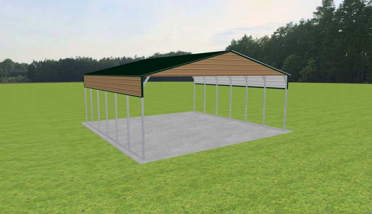 3 Car Carport 30 x 30 x 11 — photo 1