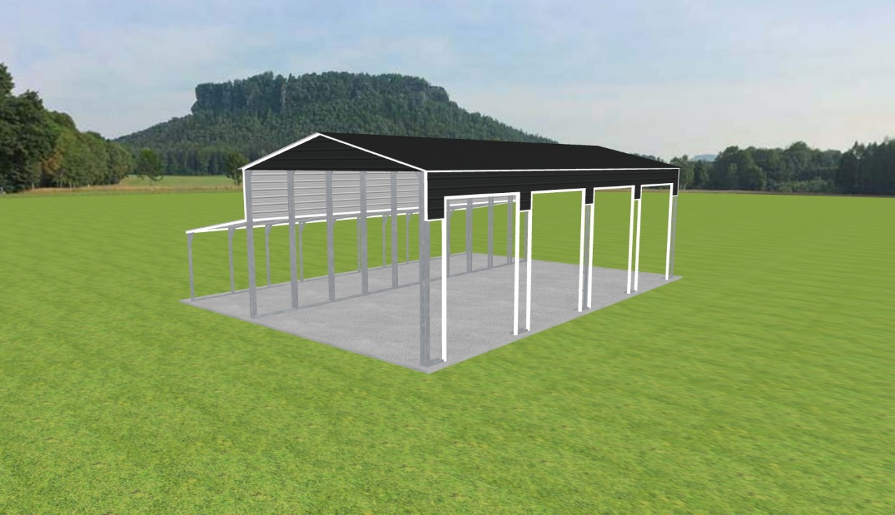 Carport 24 x 50 x 15 — photo 1