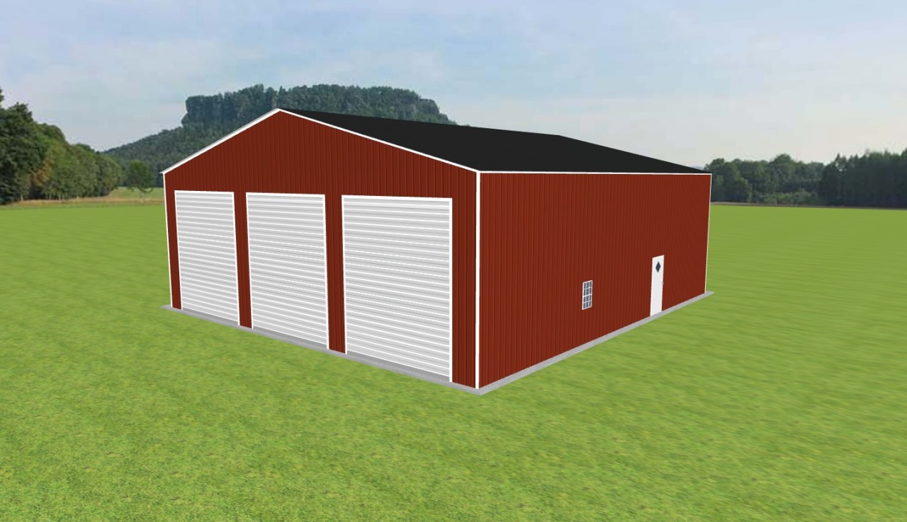 3 Car Garage 46 x 50 x 16 — photo 1
