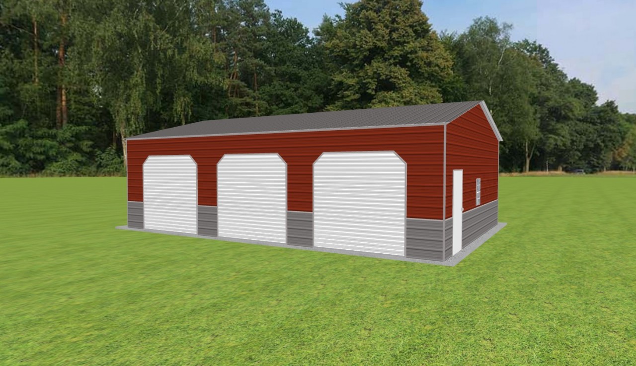 3 Car Garage 24 x 35 x 10 — photo 1