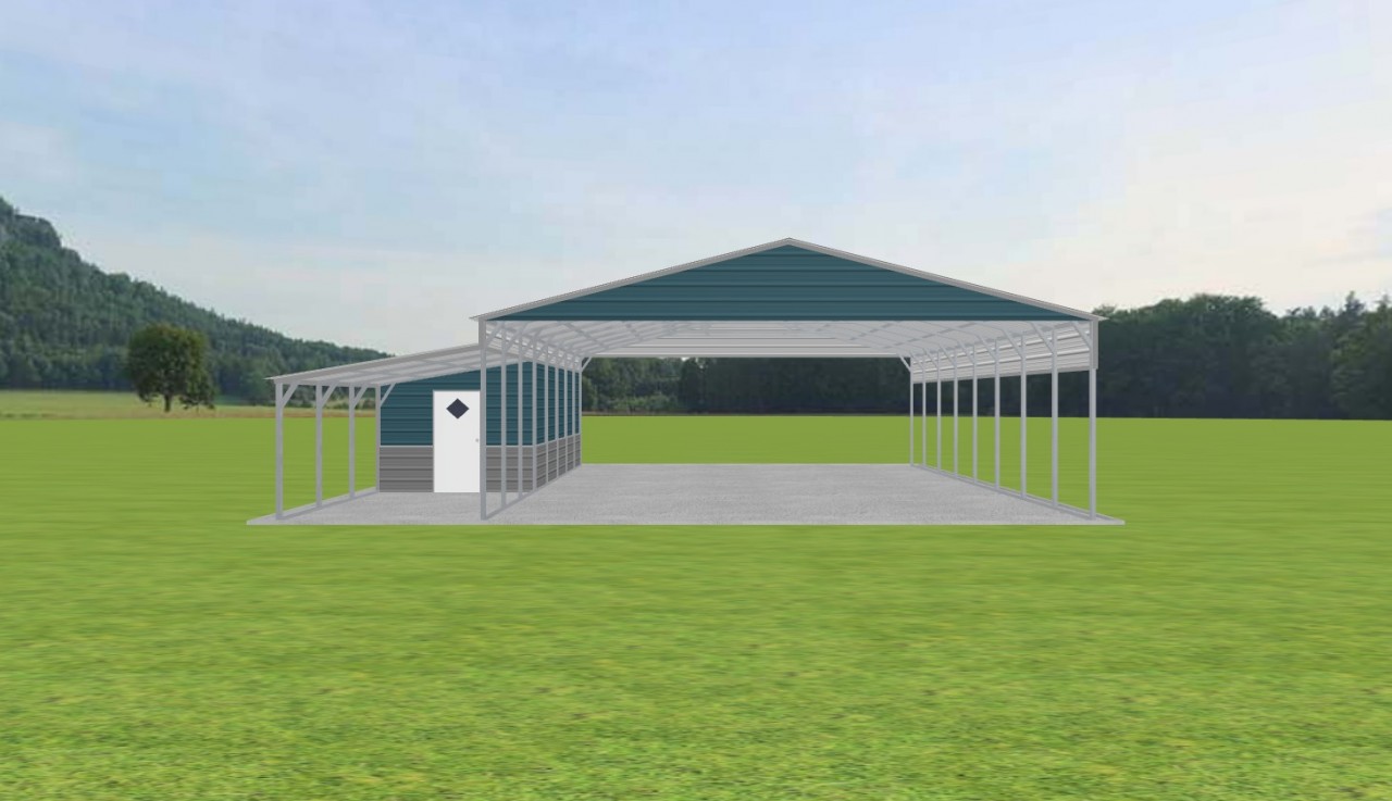 Carport with Storage 30 x 40 x 10 — photo 1
