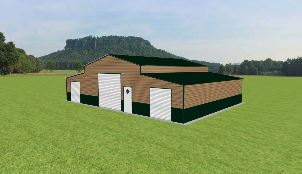 Raised Center Barns 24 x 35 x 12 — photo 1
