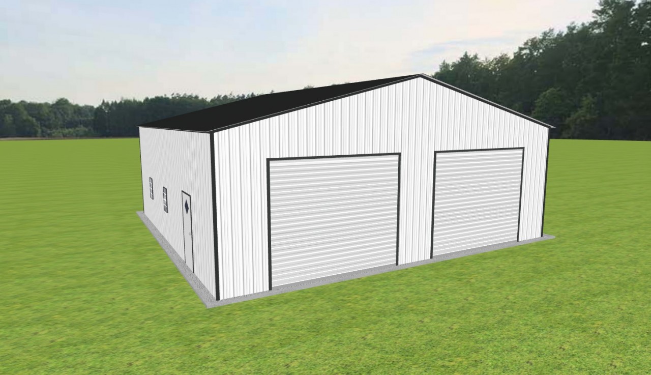 2 Car Garage 36 x 35 x 12 — photo 1