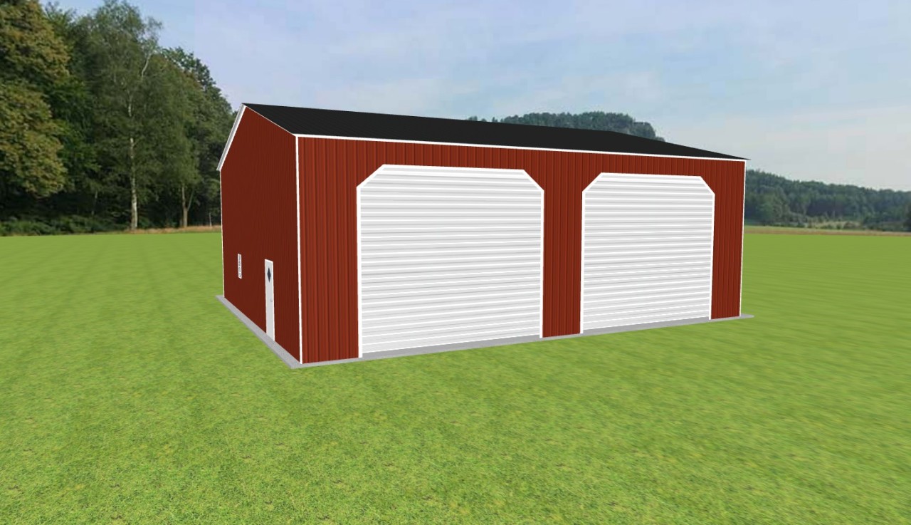 2 Car Garage 40 x 45 x 16 — photo 1