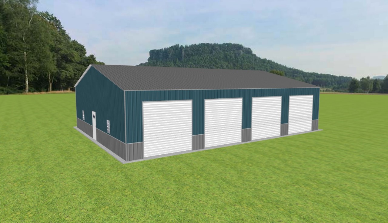 4 Car Garage 42 x 55 x 12 — photo 1