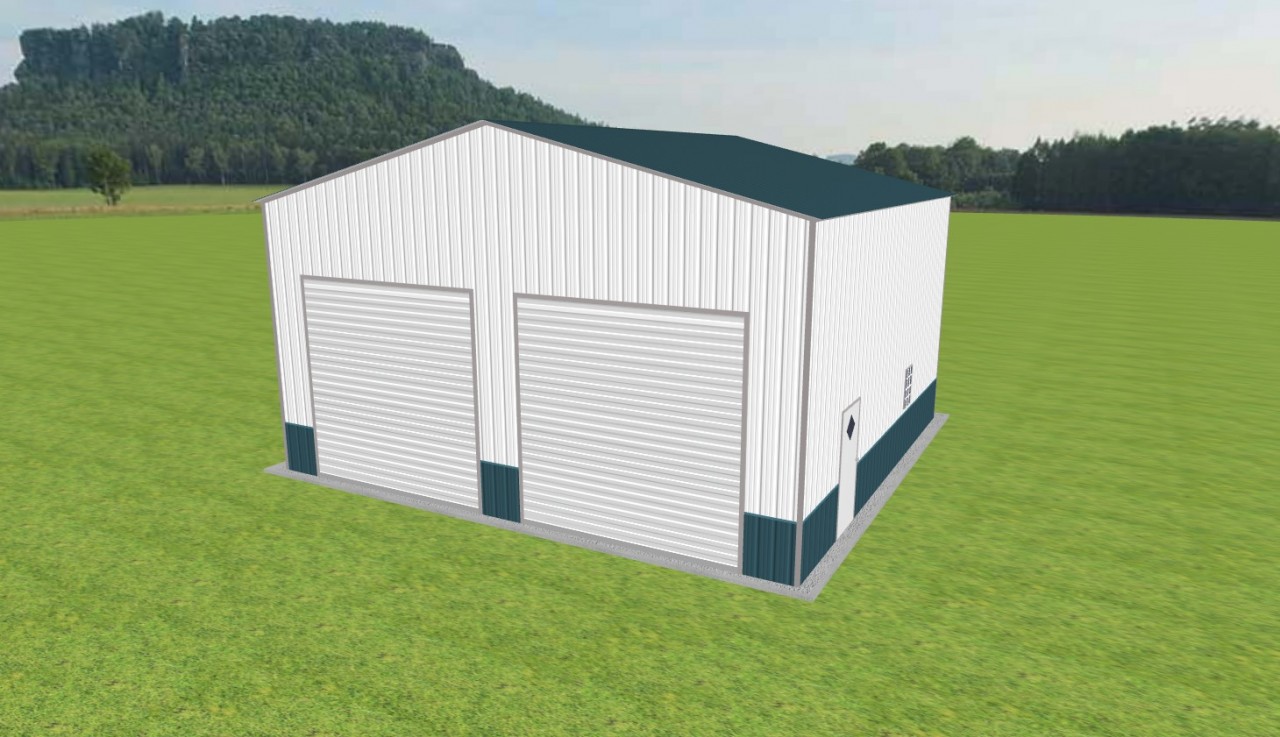 2 Car Garage 32 x 30 x 16 — photo 1