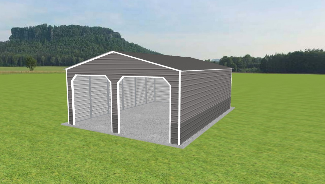 2 Car Carport 22 x 30 x 10 — photo 1