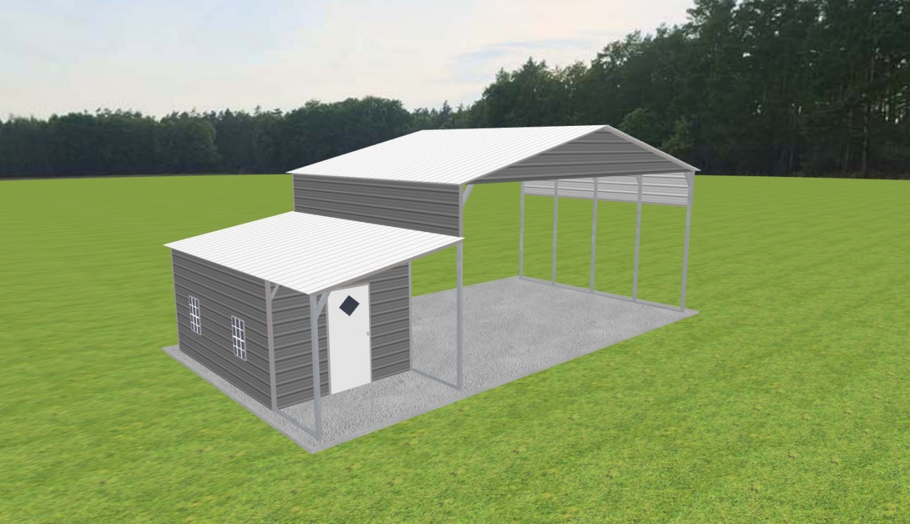 Carport 28 x 20 x 13 — photo 1