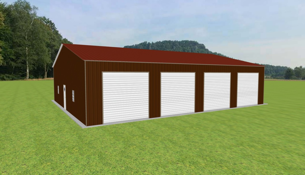 4 Car Garage 44 x 55 x 12 — photo 1
