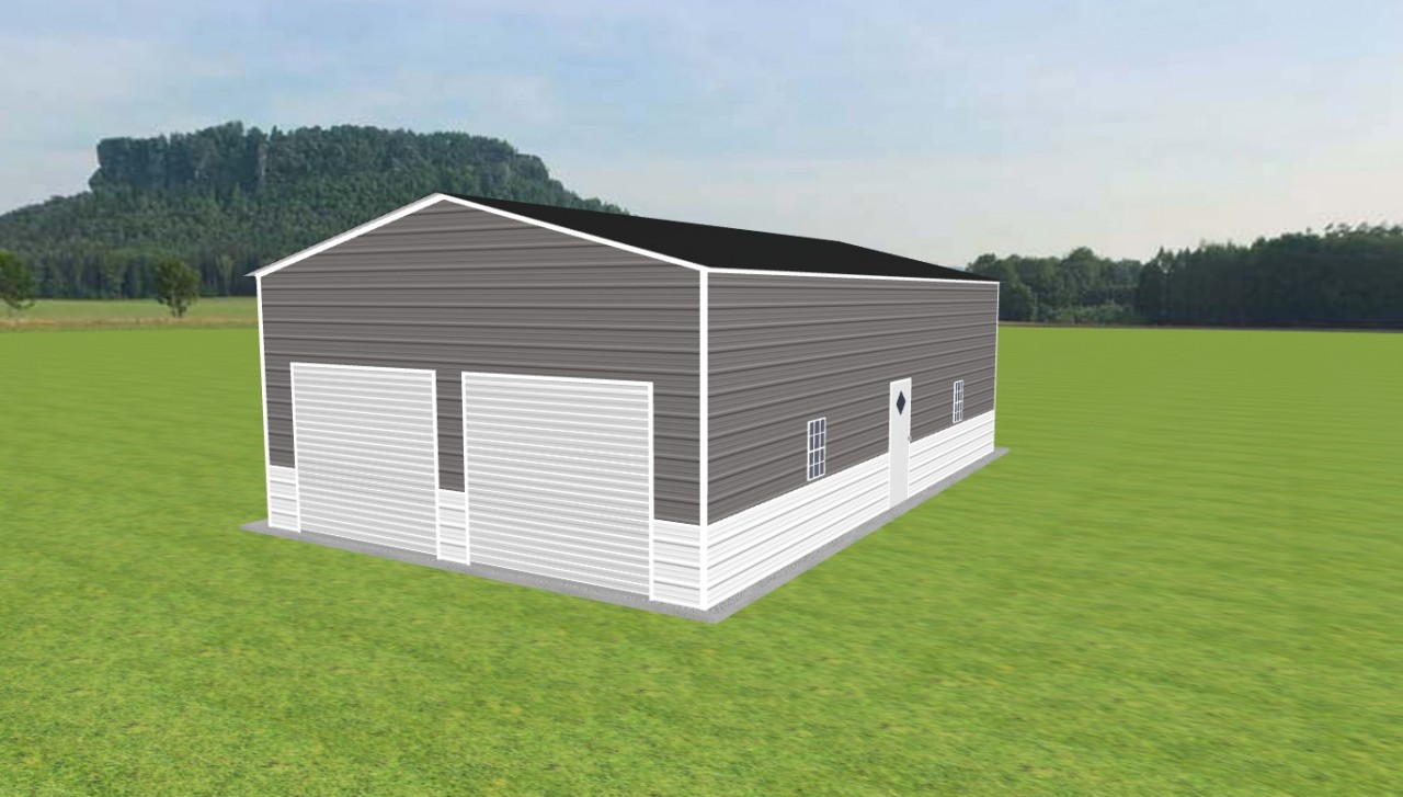 2 Car Garage 24 x 40 x 12 — photo 1