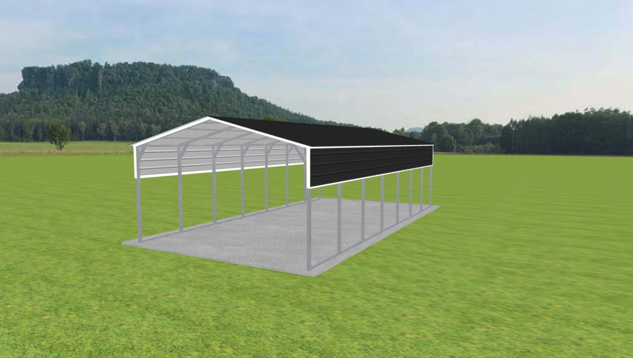 2 Car Carport 18 x 35 x 9 — photo 1