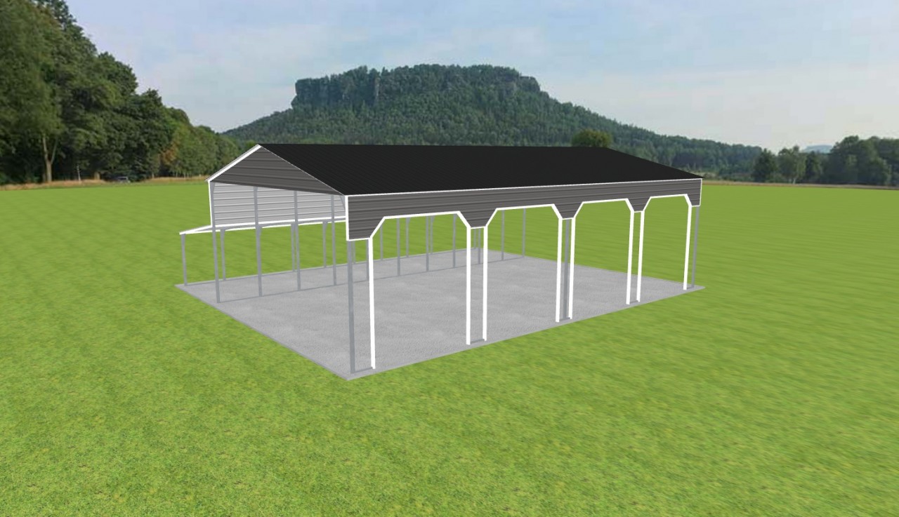 Carport 30 x 50 x 14 — photo 1