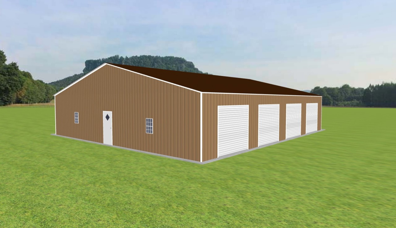 Custom Garages 48 x 55 x 10 — photo 1