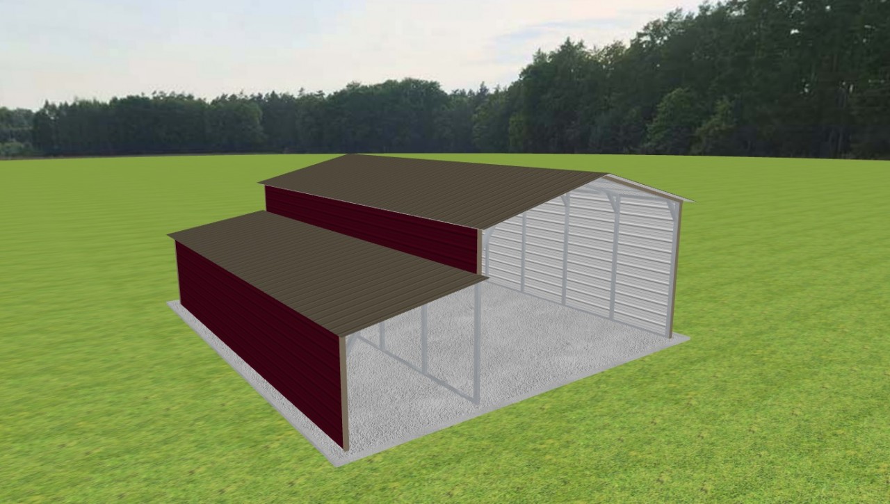 2 Car Carport 18 x 30 x 10 — photo 1