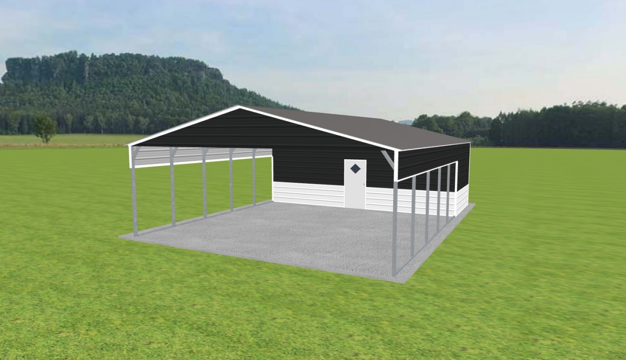 Carport with Storage 26 x 35 x 9 — photo 1