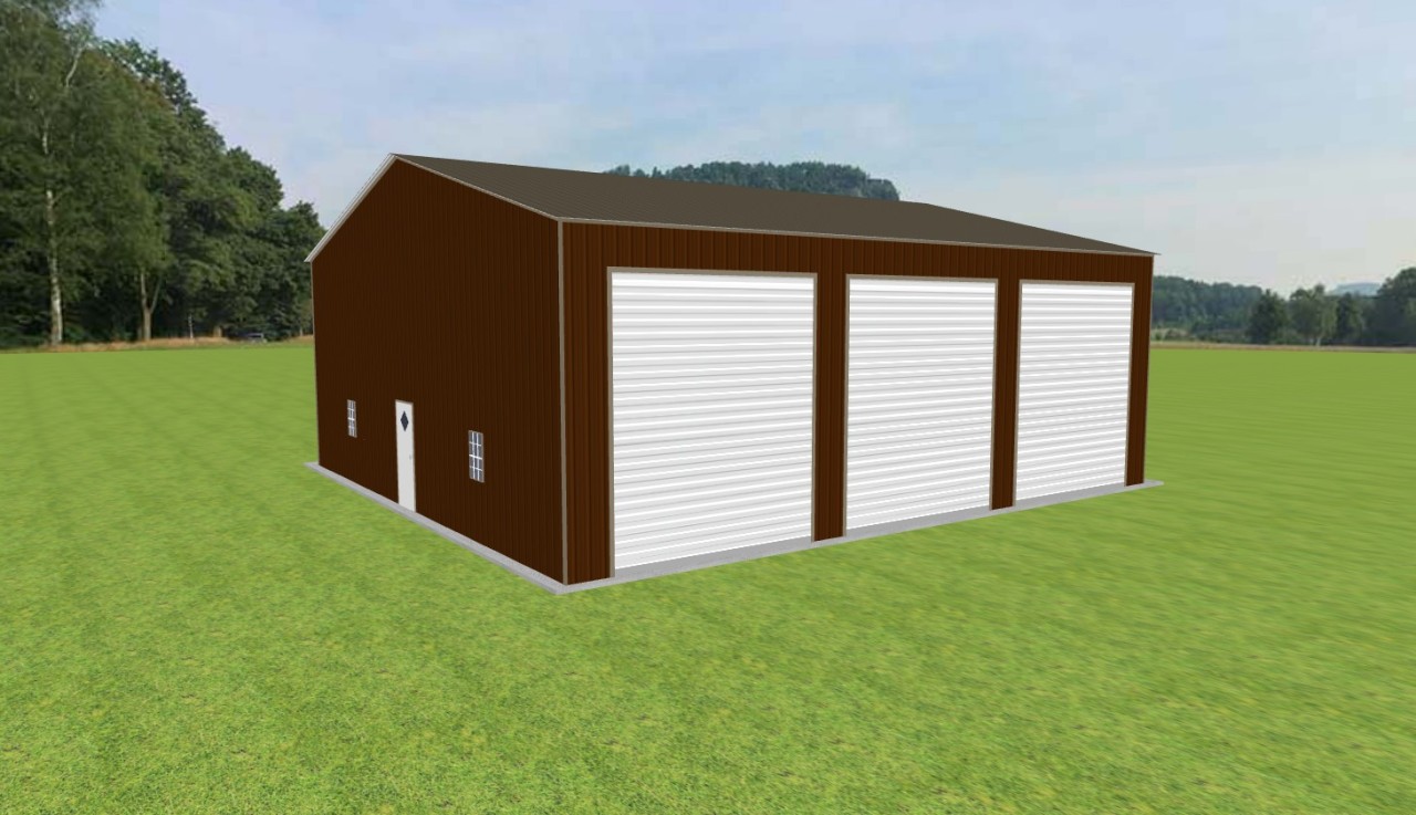 3 Car Garage 42 x 45 x 16 — photo 1