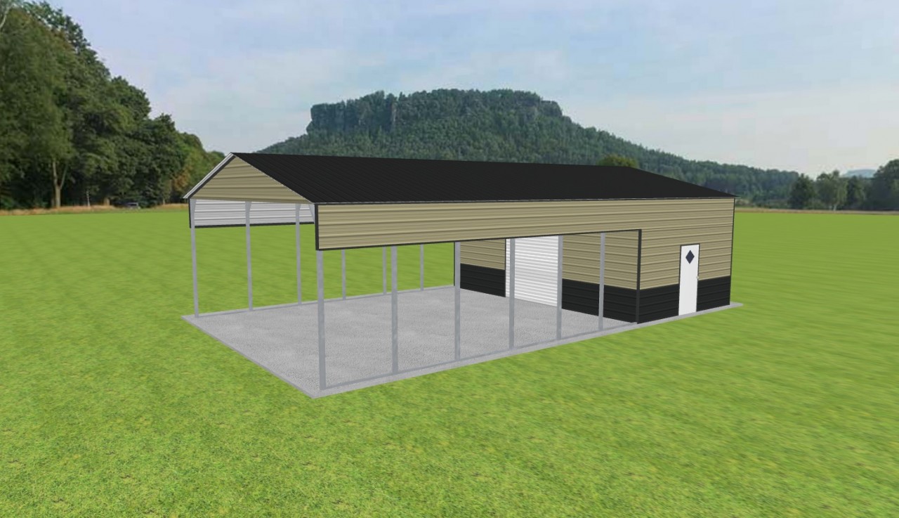 Carport with Storage 26 x 45 x 11 — photo 1